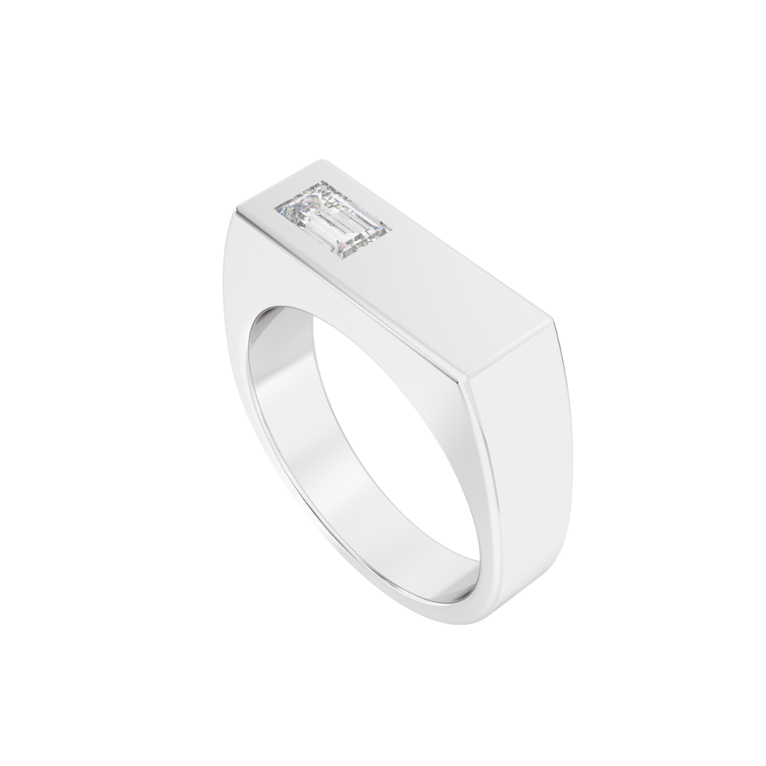 WoodWood Signet Ring