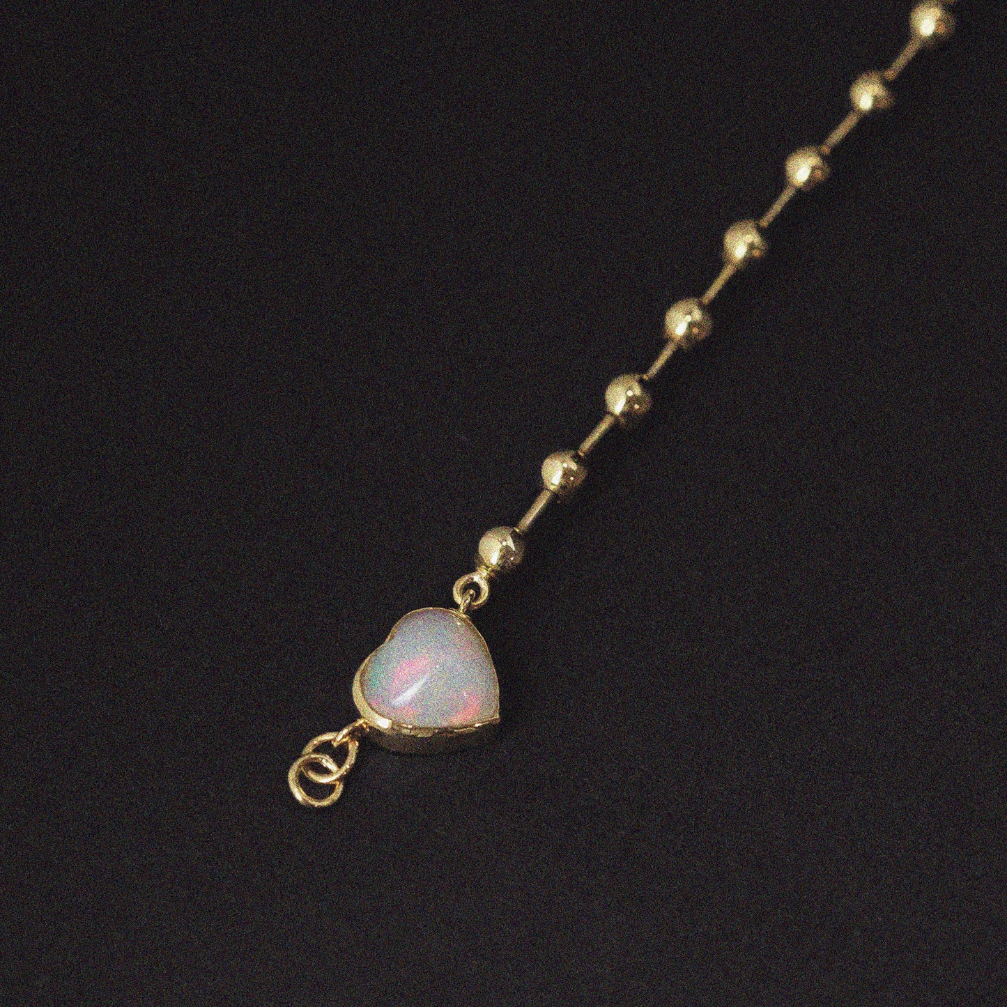 Jordyn Yellow Gold Bead Chain Bracelet