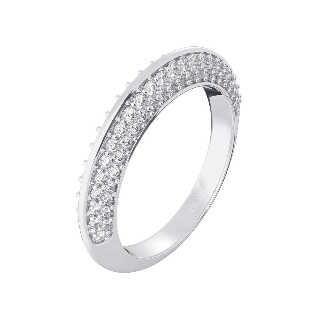 Cleo Micro Pavé Eternity Band