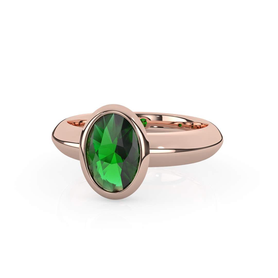 T.01 Green Sapphire Ring
