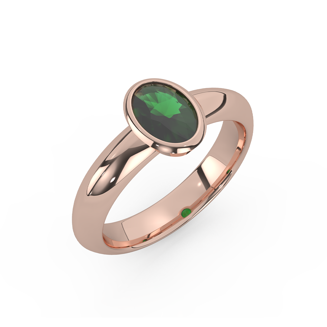 T.01 Green Sapphire Ring