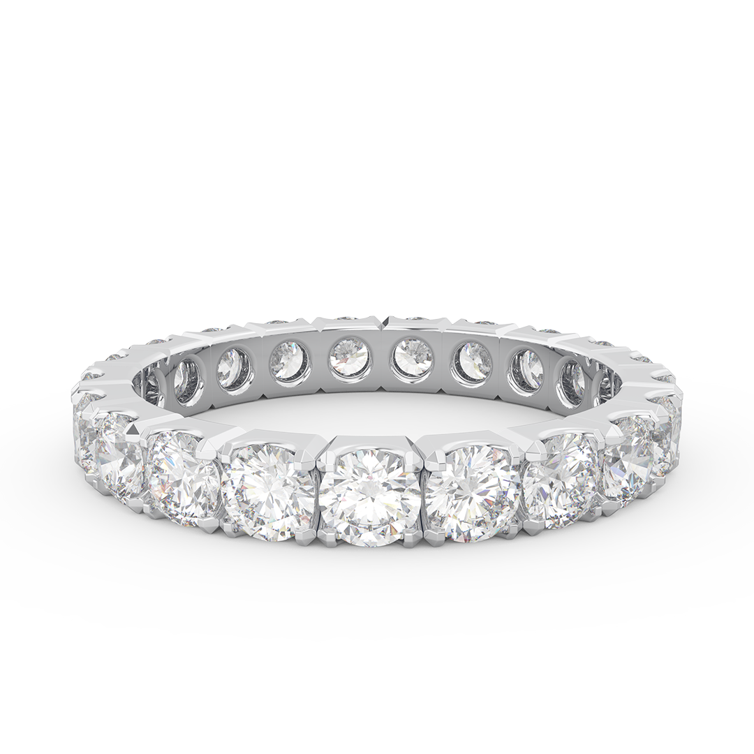 Sol Pavé Diamond Eternity Ring