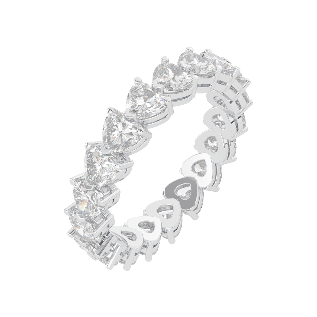 Rae Heart Diamond Eternity Band