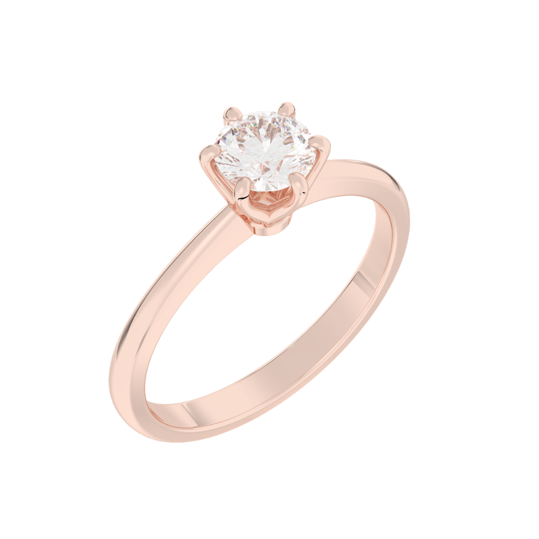 NN Solitaire Engagement Ring