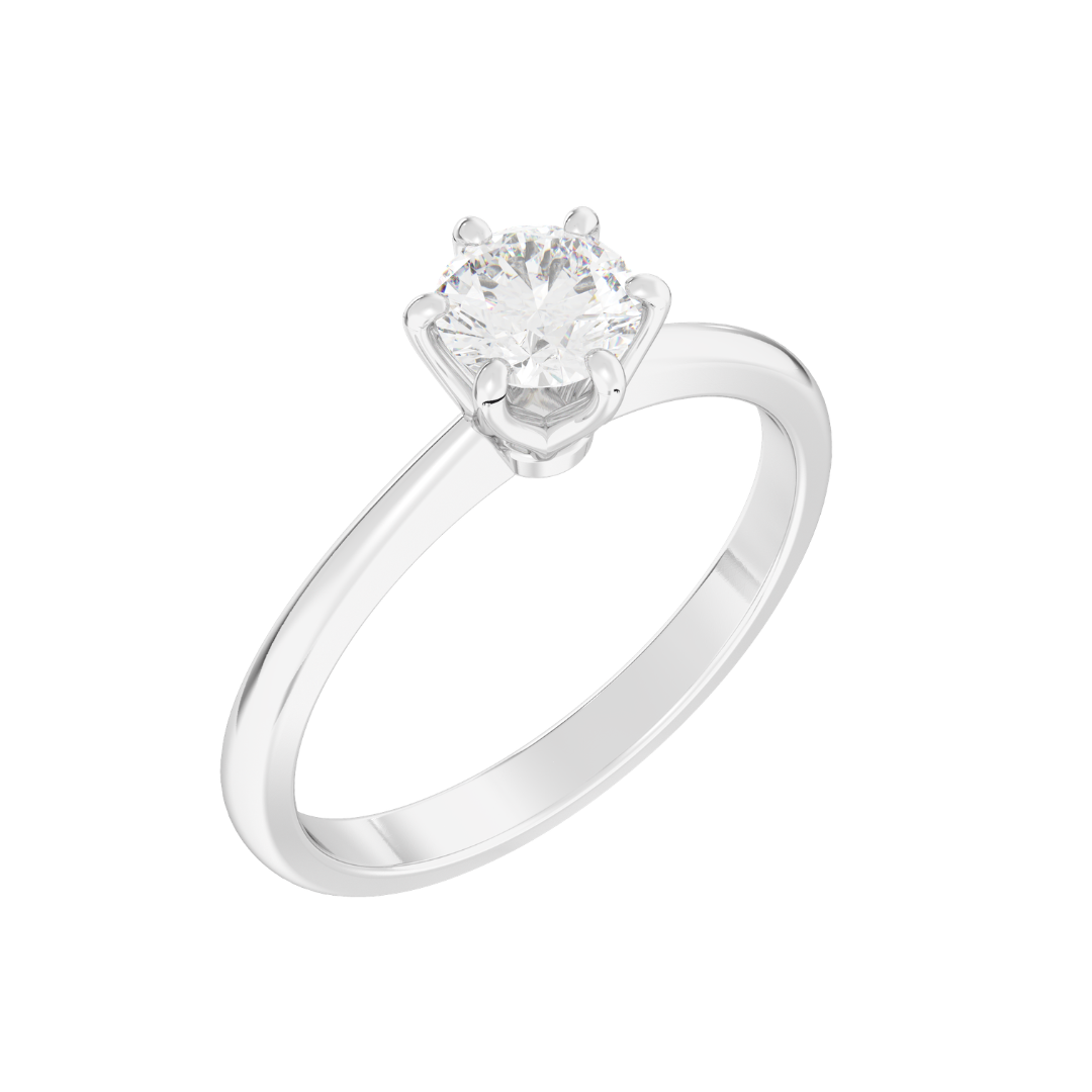 NN Solitaire Engagement Ring