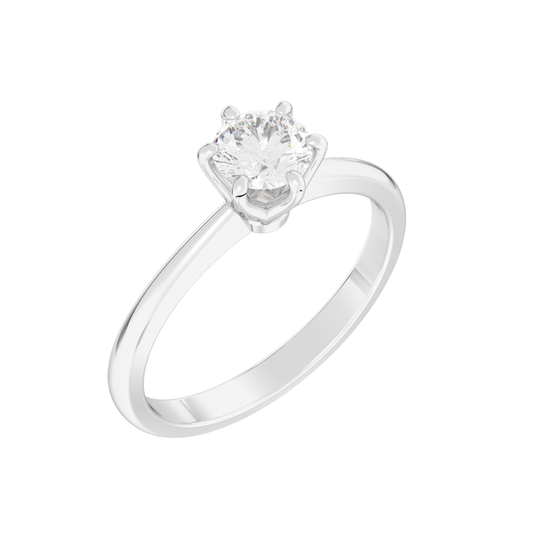 NN Solitaire Engagement Ring