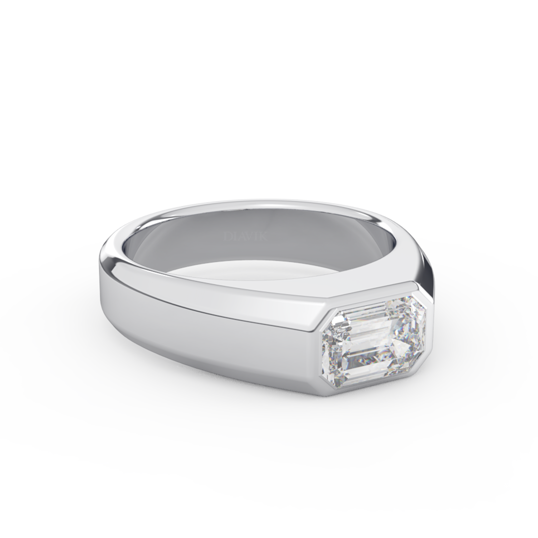 Bezel Set แหวนเพชร