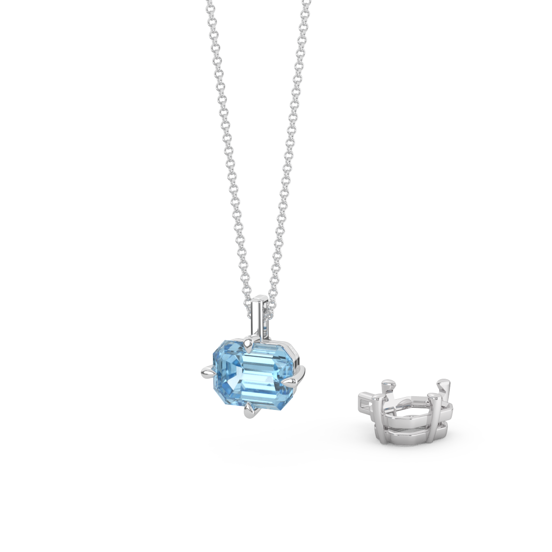 Skye Aquamarine Pendant