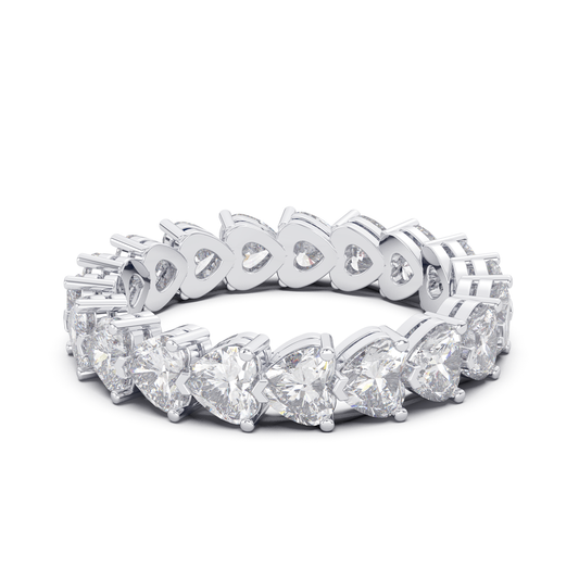 วง Eternity Diamond รูปหัวใจ